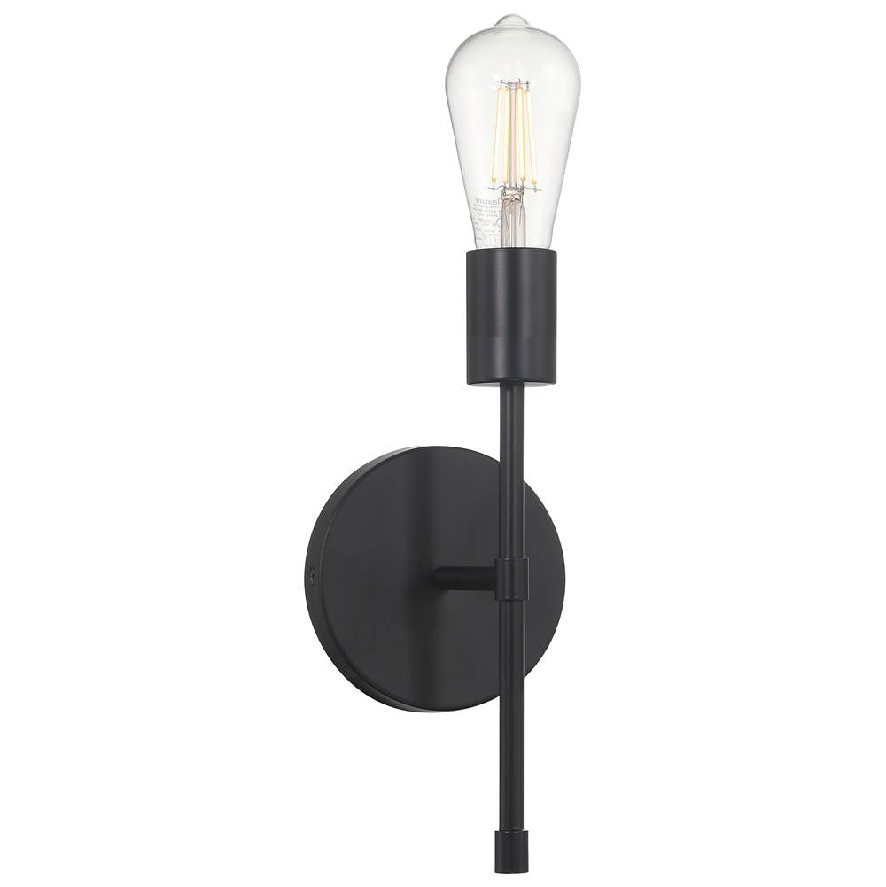 Access Lighting 62318LEDDLP-MBL Matte Black 1 Light Led Wall Sconce Image 1