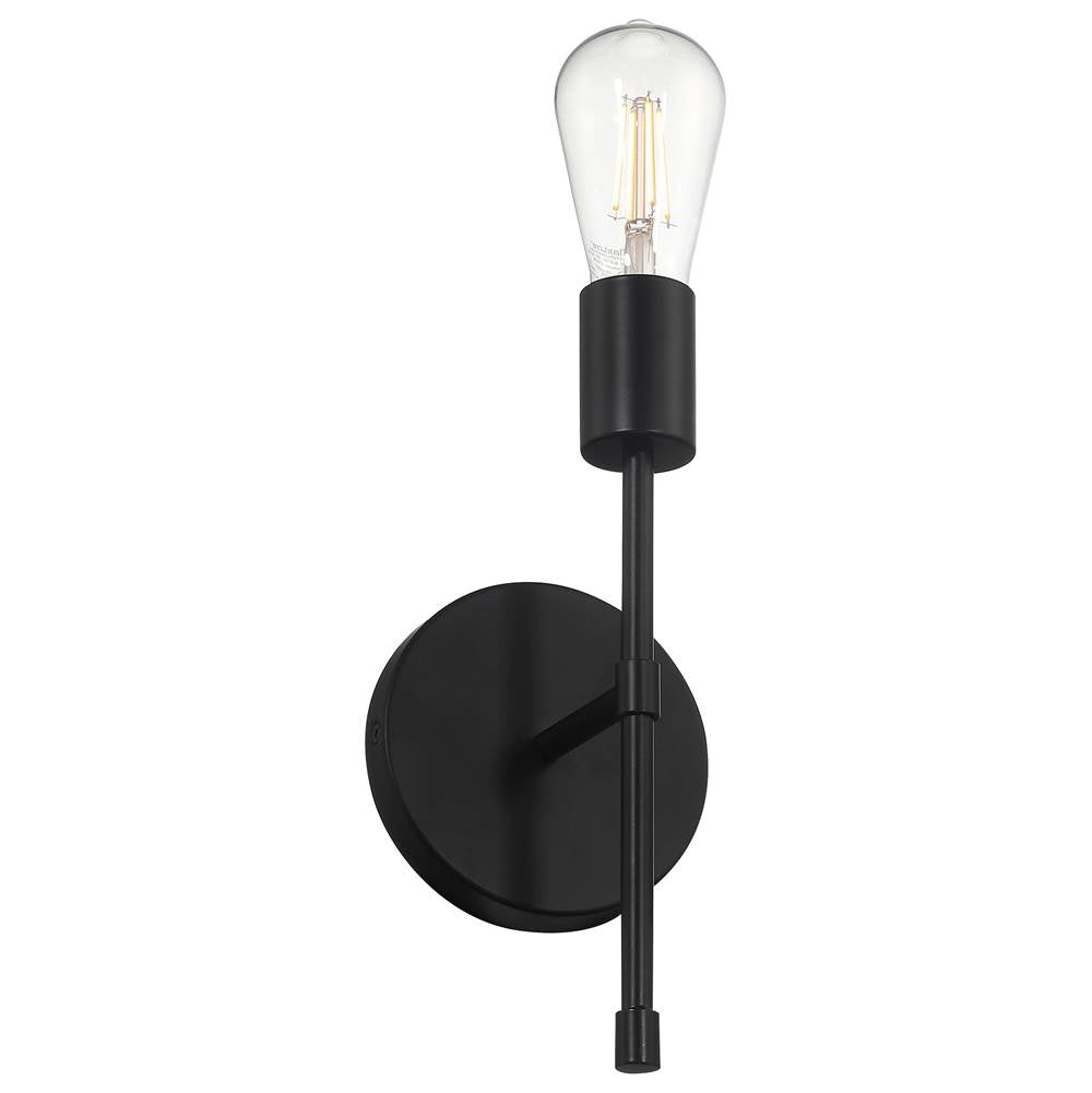 Access Lighting 62318LEDDLP-MBL Matte Black 1 Light Led Wall Sconce Image 6