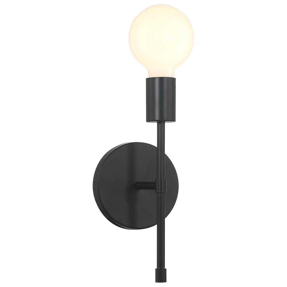 Access Lighting 62320LEDDLP-MBL Matte Black 1 Light Led Wall Sconce Image 1