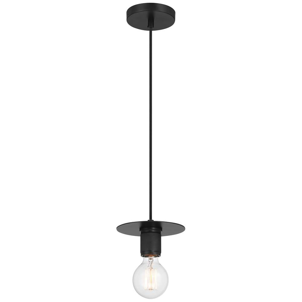Access Lighting 62338-BL Black 1 Light Pendant Image 1