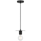 Access Lighting 62338-BL Black 1 Light Pendant Image 6