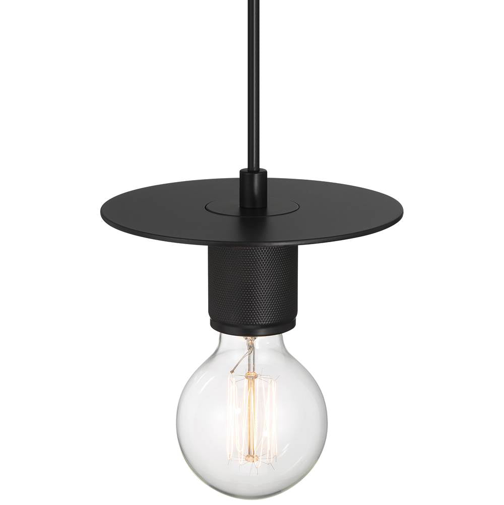 Access Lighting 62338-BL Black 1 Light Pendant Image 4