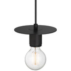 Access Lighting 62338-BL Black 1 Light Pendant Image 4