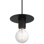 Access Lighting 62338-BL Black 1 Light Pendant Image 3