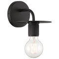 Access Lighting 62339-BL Black 1 Light Wall Sconce Image 1
