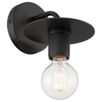 Access Lighting 62339-BL Black 1 Light Wall Sconce Image 6