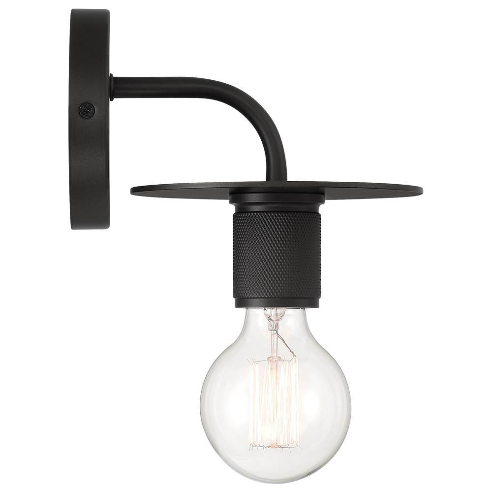 Access Lighting 62339-BL Black 1 Light Wall Sconce Image 5