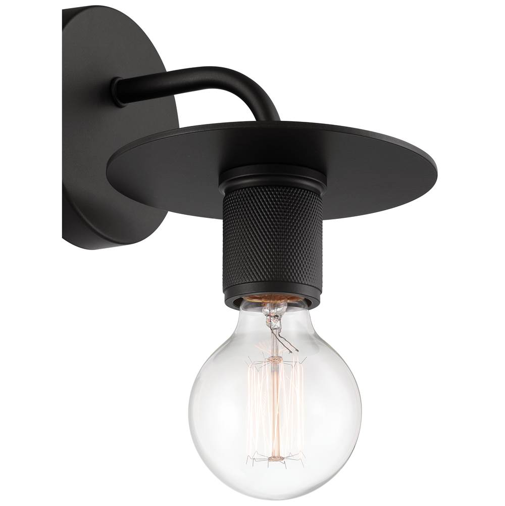 Access Lighting 62339-BL Black 1 Light Wall Sconce Image 4