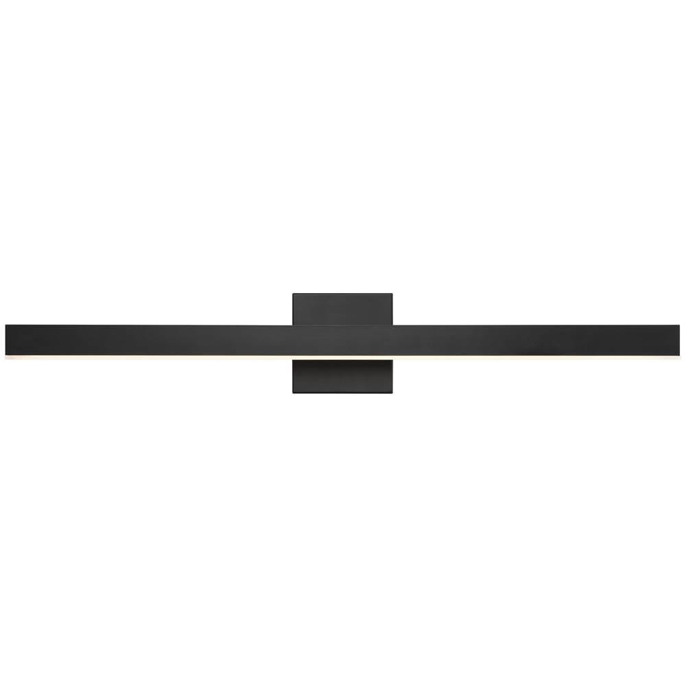 Access Lighting 62363LEDDCS-MBL/WHT Matte Black Led Vanity Image 8