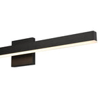 Access Lighting 62363LEDDCS-MBL/WHT Matte Black Led Vanity Image 5
