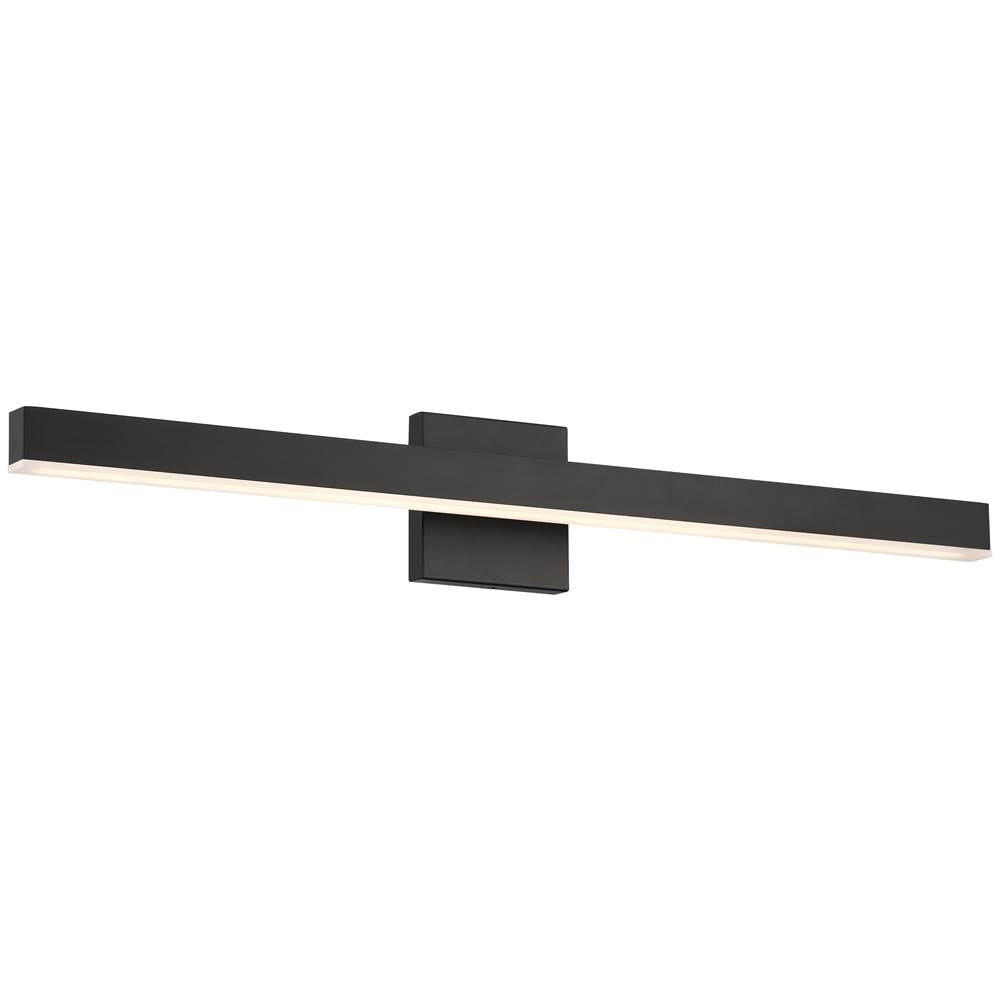 Access Lighting 62364LEDD-MBL/WHT Matte Black Led Vanity Image 1