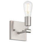 Access Lighting 62441-BS Brushed Steel 1 Light Wall Sconce Image 1