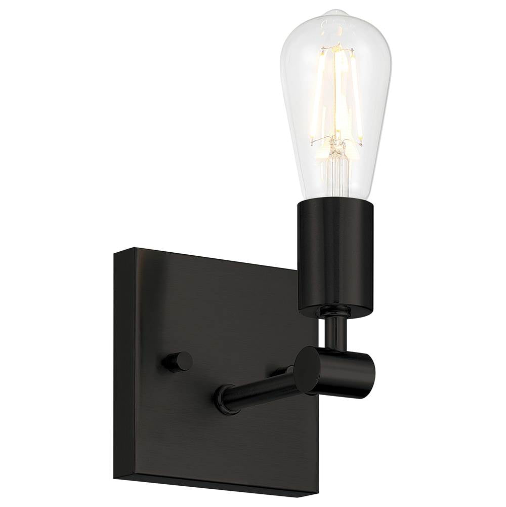 Access Lighting 62441-MBL Matte Black 1 Light Wall Sconce Image 1