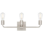 Access Lighting 62443-BS Brushed Steel 3 Light Vanity Image 7
