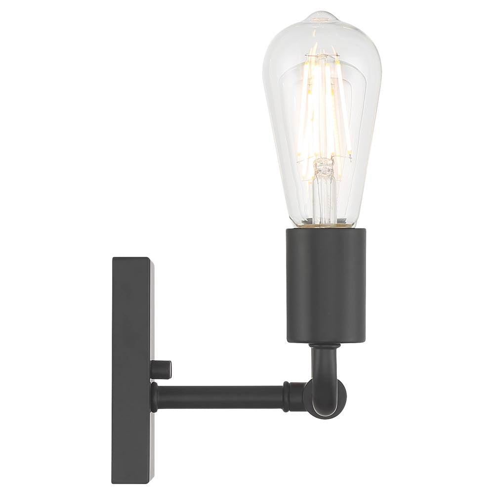 Access Lighting 62443-MBL Matte Black 3 Light Vanity Image 5