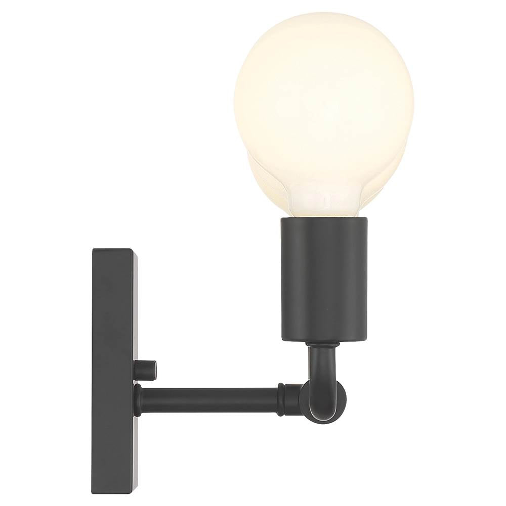 Access Lighting 62443-MBL Matte Black 3 Light Vanity Image 4