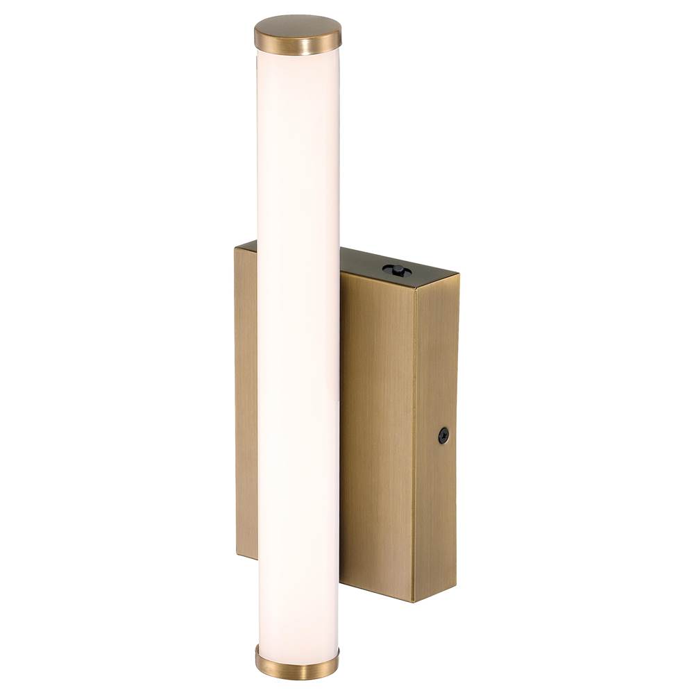 Access Lighting 62510LEDDCS-ABB/ACR Antique Brushed Brass 3cct Led Vanity Image 2