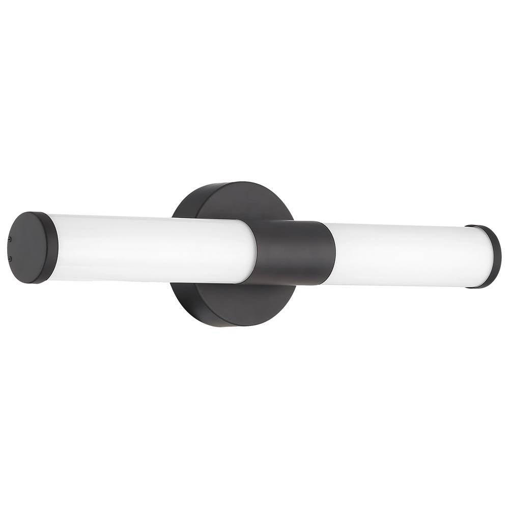 Access Lighting 62535LEDDCS-MBL/OPL Matte Black Led Vanity Image 2