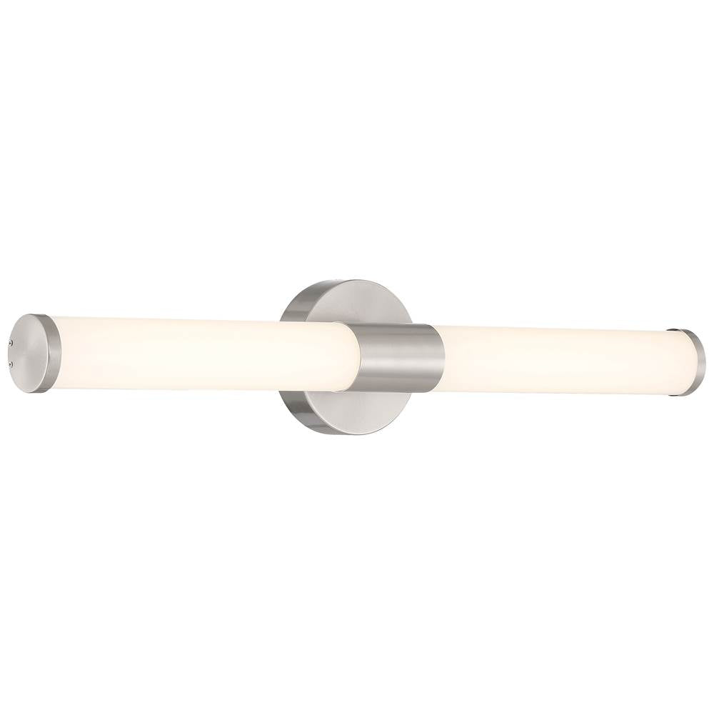 Access Lighting 62536LEDDCS-BS/OPL Brushed Steel Led Vanity Image 1