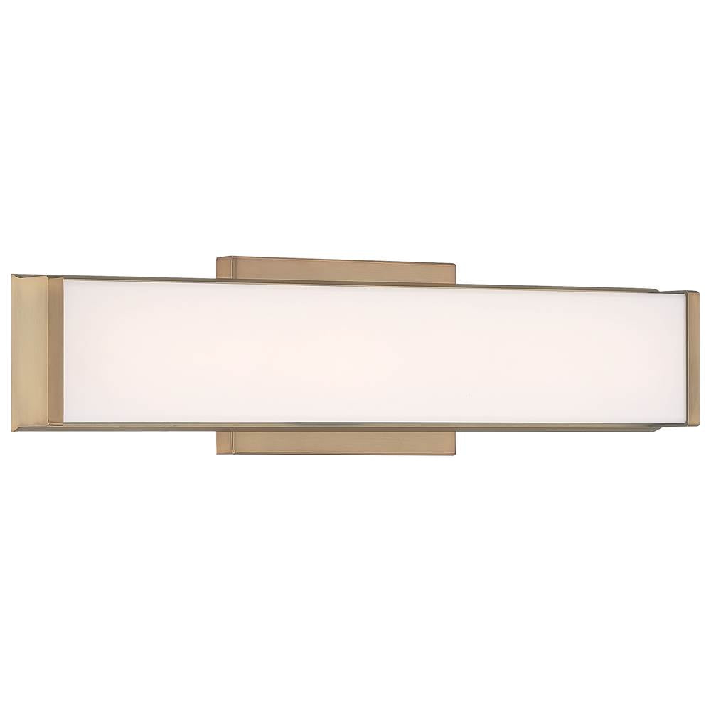 Access Lighting 62570LEDD-ABB/ACR Antiqued Brushed Brass Led Vanity Image 1