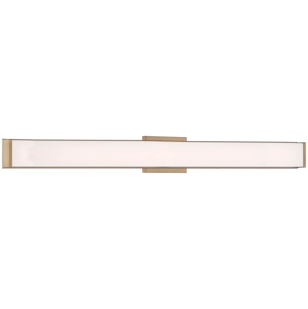 Access Lighting 62573LEDD-ABB/ACR Antiqued Brushed Brass Led Vanity Image 1