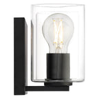 Access Lighting 62581LEDDLP-MBL/CLR Matte Black 2 Light Led Vanity Image 4