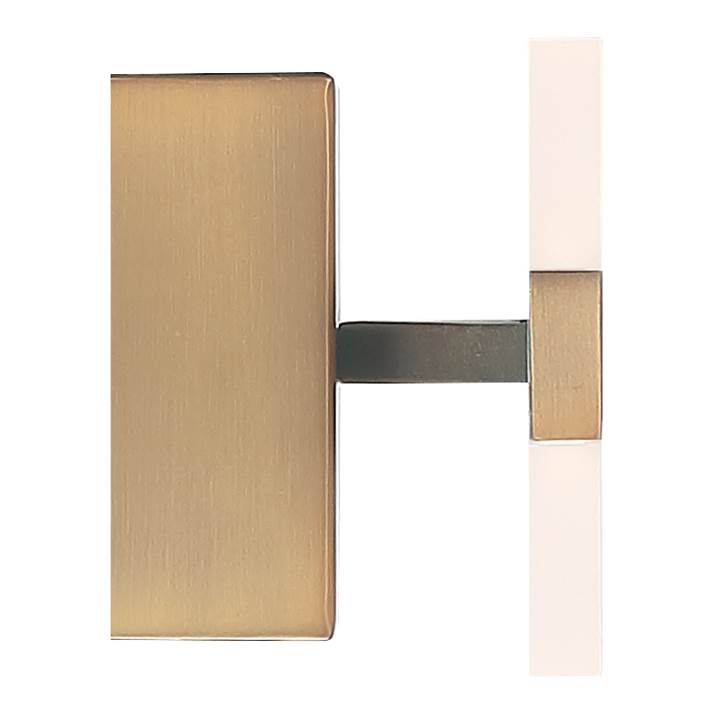 Access Lighting 62591LEDD-ABB/ACR Antique Brass Bi-directional Led Vanity Image 4
