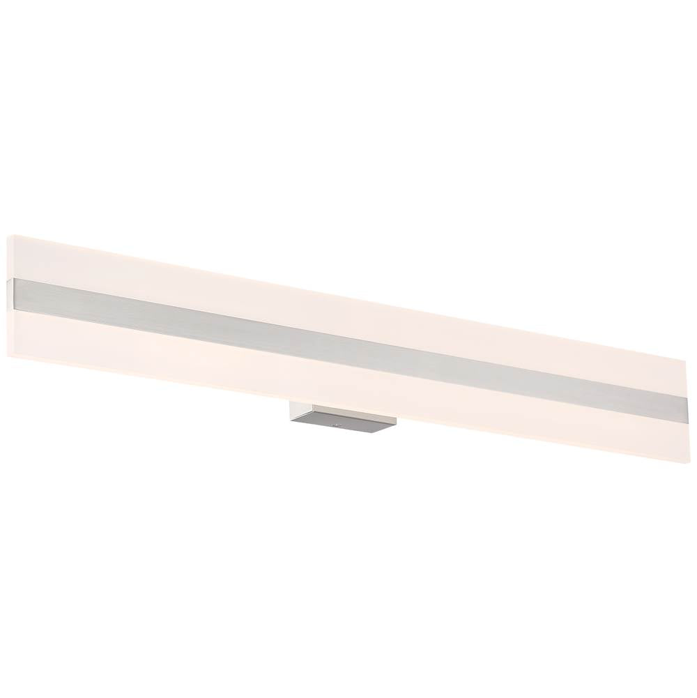 Access Lighting 62593LEDD-BS/ACR Brushed Steel Bi-directional Led Vanity Image 2