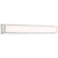 Access Lighting 62601LEDD-BS/ACR Brushed Steel Led Vanity Image 1