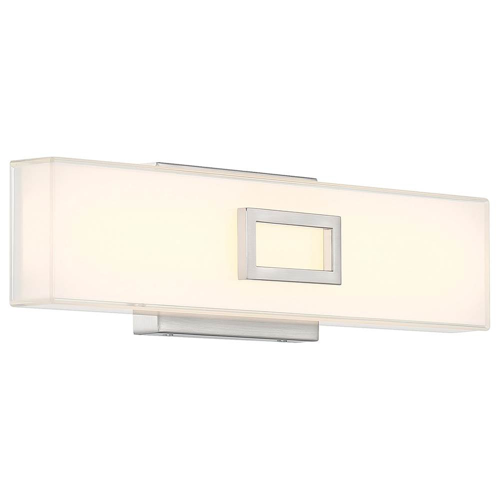 Access Lighting 62611LEDD-BS/OPL Brushed Steel Led Vanity Image 1