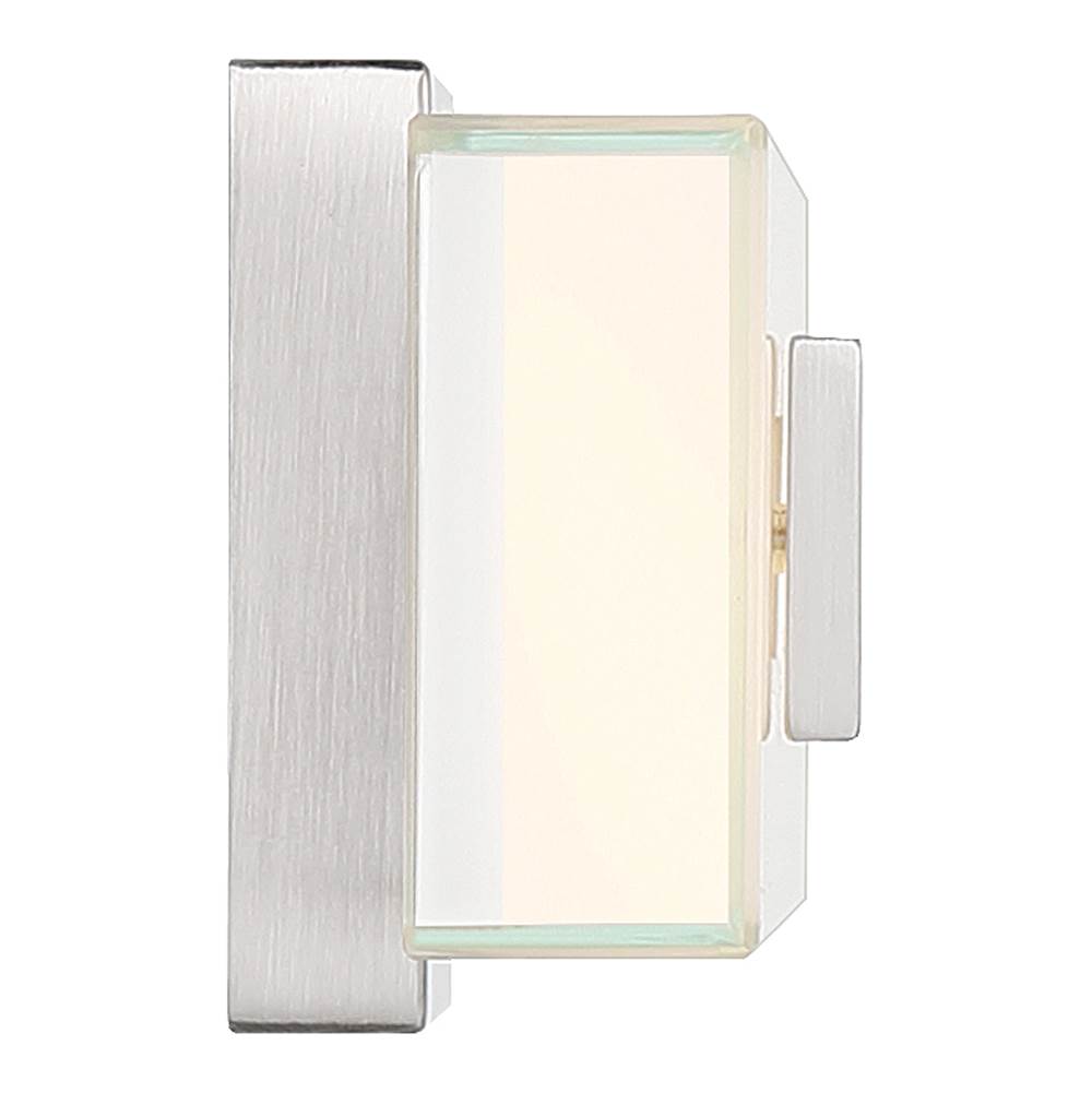 Access Lighting 62611LEDD-BS/OPL Brushed Steel Led Vanity Image 3
