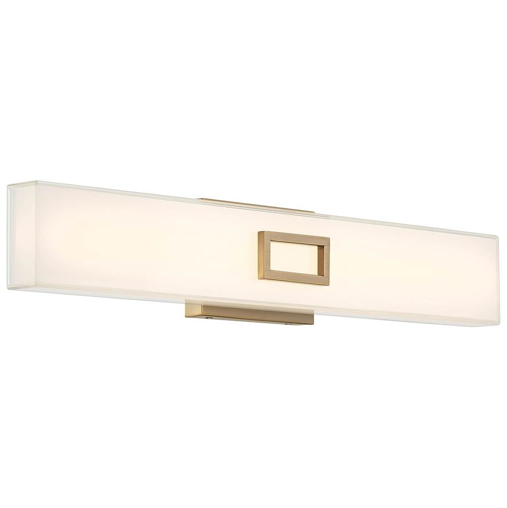 Access Lighting 62612LEDD-ABB/OPL Antiqued Brushed Brass Led Vanity Image 1
