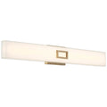 Access Lighting 62613LEDD-ABB/OPL Antiqued Brushed Brass Led Vanity Image 1