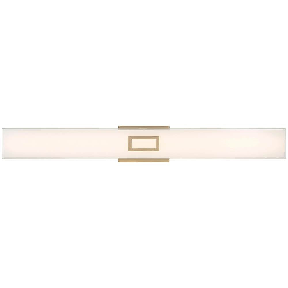 Access Lighting 62613LEDD-ABB/OPL Antiqued Brushed Brass Led Vanity Image 4