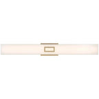Access Lighting 62613LEDD-ABB/OPL Antiqued Brushed Brass Led Vanity Image 4