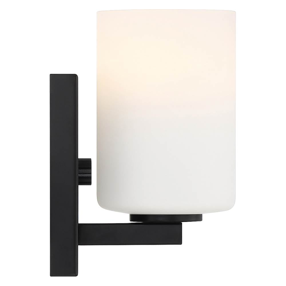 Access Lighting 62621-MBL/OPL Matte Black 1 Light Wall Sconce And Vanity Image 4