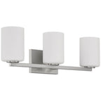 Access Lighting 62623-BS/OPL Brushed Steel Sienna 3 Light Vanity Image 2