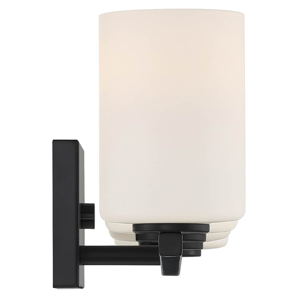 Access Lighting 62624LEDDLP-MBL/OPL Matte Black Sienna 4 Light Led Vanity Image 4