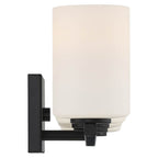 Access Lighting 62624LEDDLP-MBL/OPL Matte Black Sienna 4 Light Led Vanity Image 4