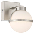 Access Lighting 62641LEDDCS-BS/OPL Brushed Steel 5cct Led Wall Sconce Image 1