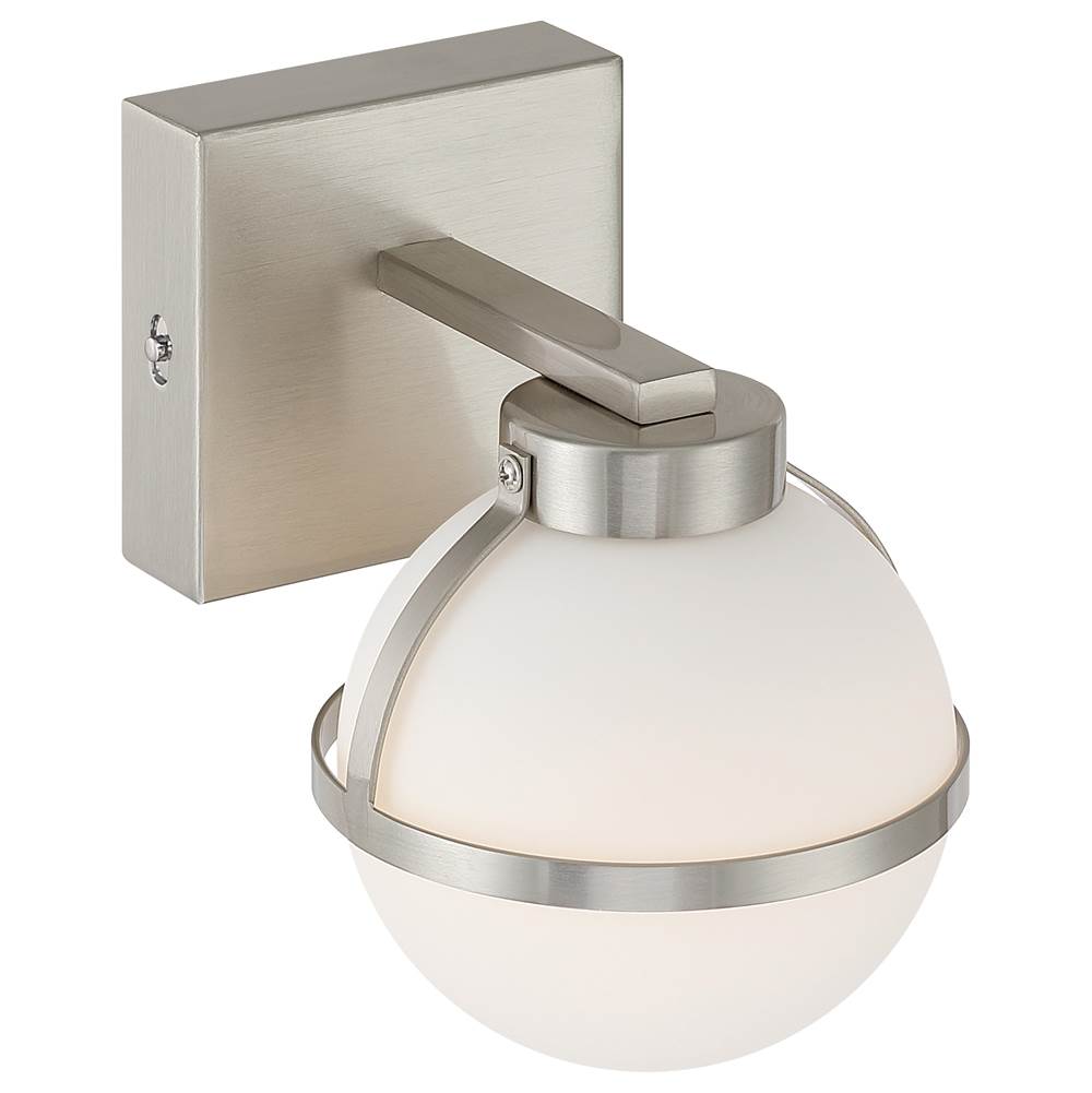 Access Lighting 62641LEDDCS-BS/OPL Brushed Steel 5cct Led Wall Sconce Image 3
