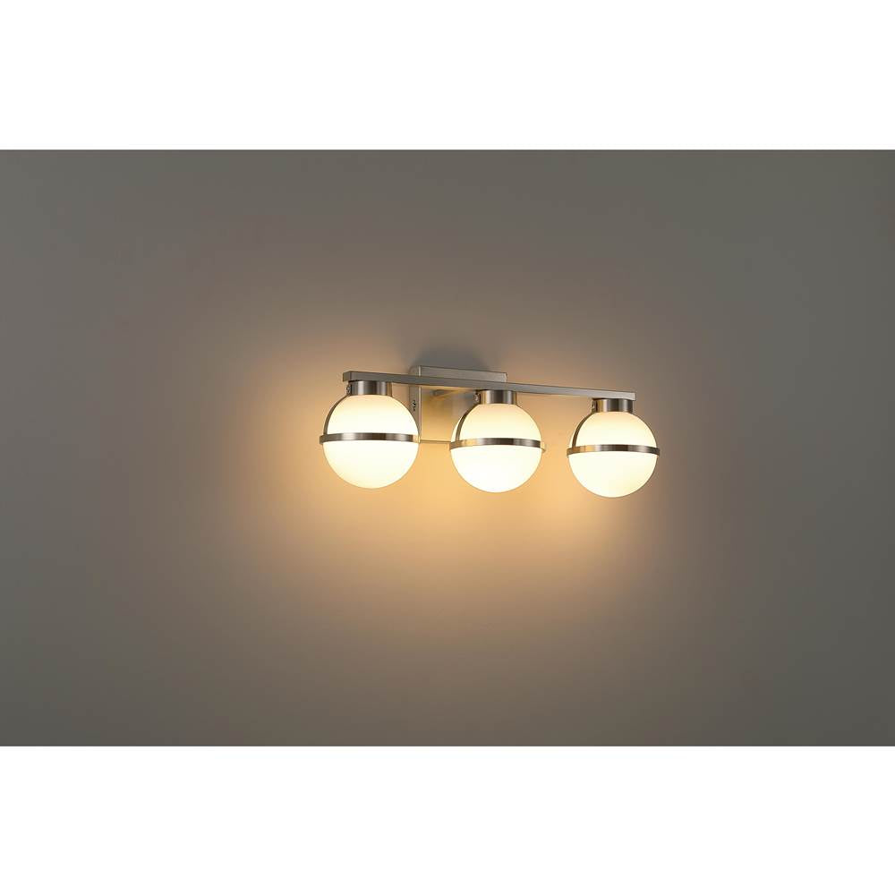 Access Lighting 62643LEDDCS-BS/OPL Brushed Steel 5cct Led Vanity Image 2