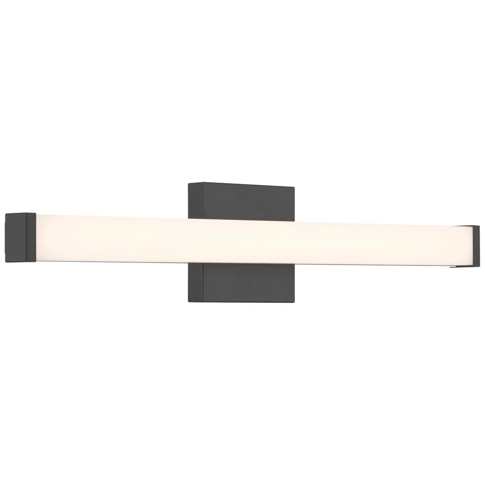 Access Lighting 62673LEDDCS-MBL/ACR Matte Black 5cct Led Vanity Image 1