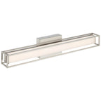 Access Lighting 62683LEDDCS-BS/ACR Brushed Steel 3cct Led Vanity Image 4