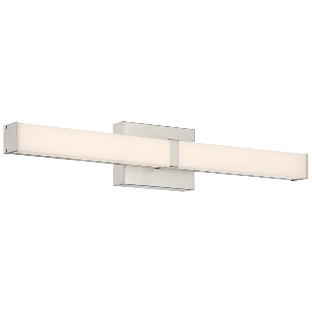Access Lighting 62693LEDDCS-BS/ACR Brushed Steel 3cct Led Vanity Image 1