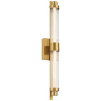 Access Lighting 63003LEDDCS-ABB/CFR Antique Brushed Brass 3ccct Led Vanity Image 1