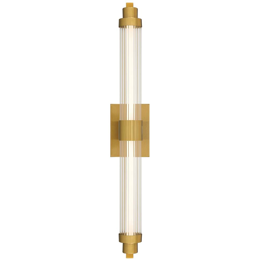 Access Lighting 63003LEDDCS-ABB/CFR Antique Brushed Brass 3ccct Led Vanity Image 6