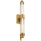 Access Lighting 63003LEDDCS-ABB/CFR Antique Brushed Brass 3ccct Led Vanity Image 5