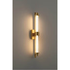 Access Lighting 63003LEDDCS-ABB/CFR Antique Brushed Brass 3ccct Led Vanity Image 2