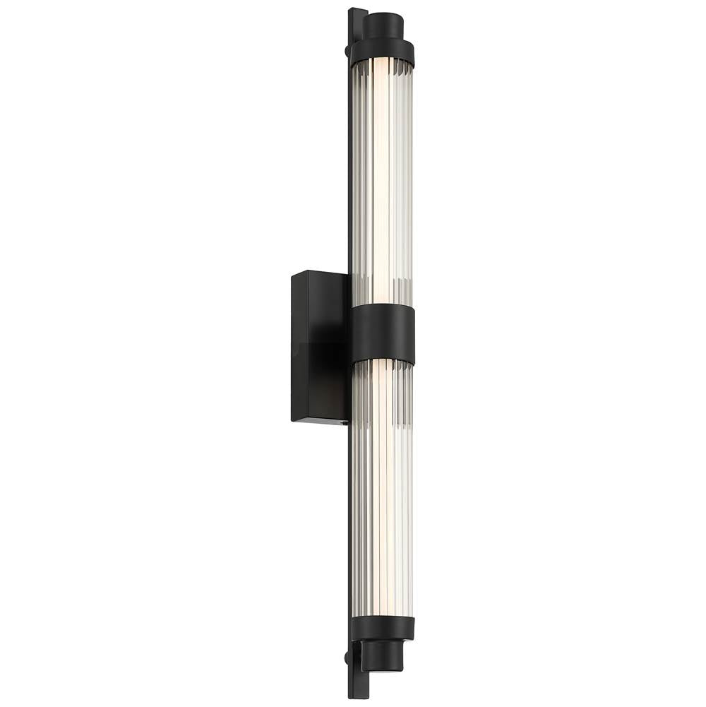 Access Lighting 63003LEDDCS-BL/CFR Black 3ccct Led Vanity Image 1